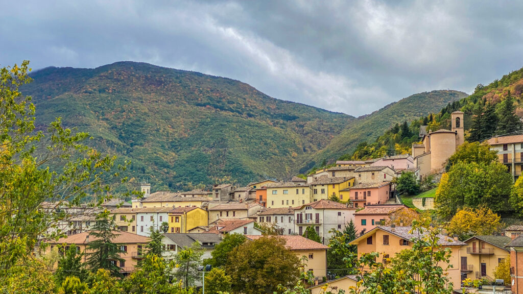 Veduta panoramica del capoluogo
